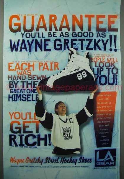 LA Gear Wayne Gretzky Street Hockey Shoes (1996)